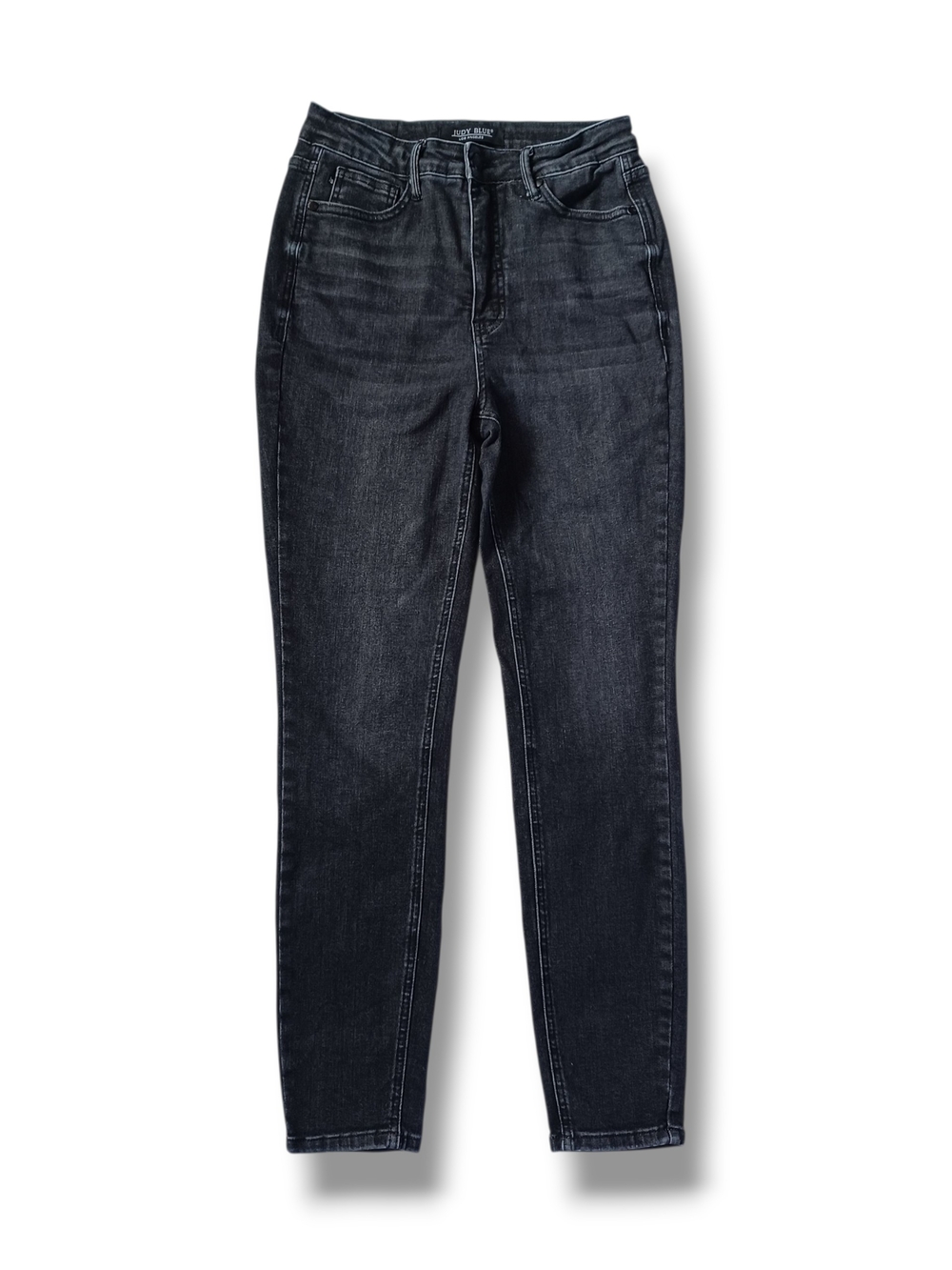 Judy Blue Womens Jeans Black Skinny Highrise JB88753 Stretch Size 27  27x28